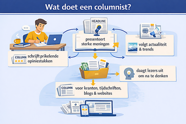 Wat doet een columnist